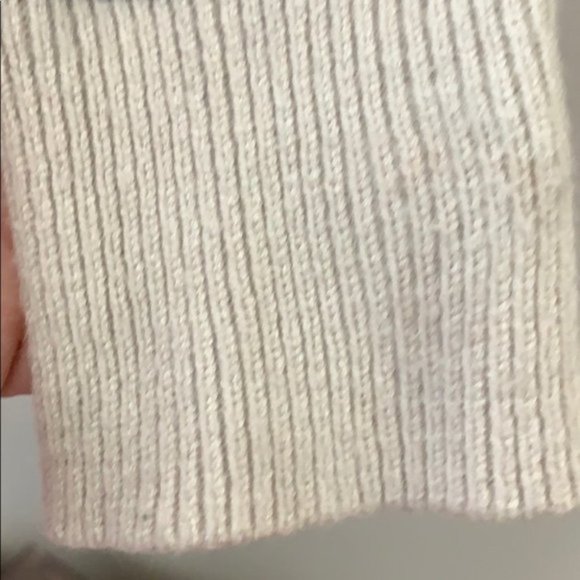 Zara light pink and black striped sweater - Picture 6 of 6